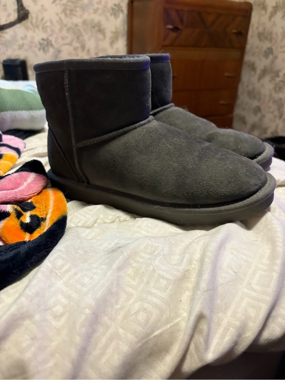 Dream Pairs women’s Gray Short Winter Boots